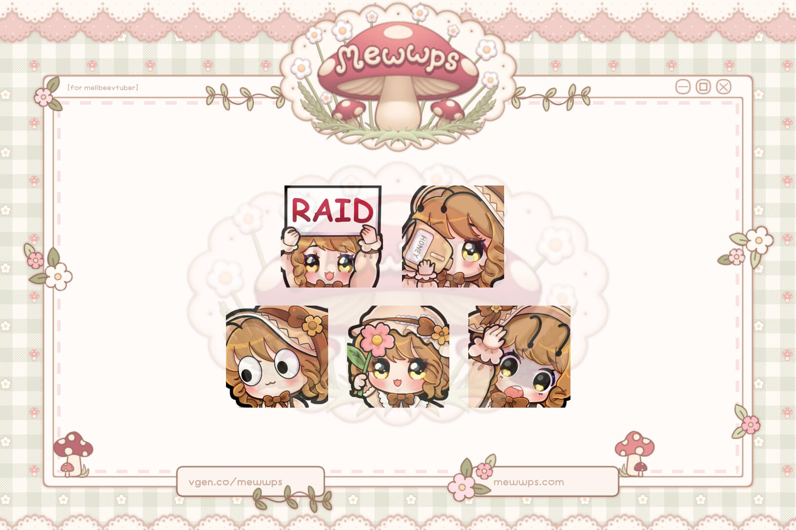 Twitch Emote Prize for Melibeevt